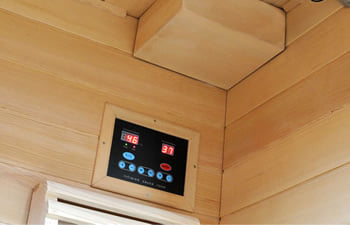 Sauna infrarossi Giada - Incluso nel kit sauna - Pannello di controllo